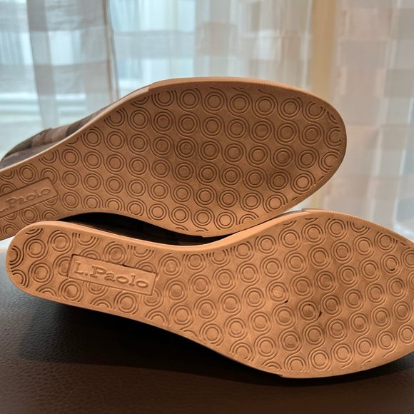 Linea Paolo Camo Wedge Booties, Size 9 - Picture 6 of 9